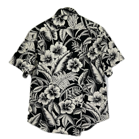 POLObyRalphLauren Black CustomFit Hibiscus Polo Size L