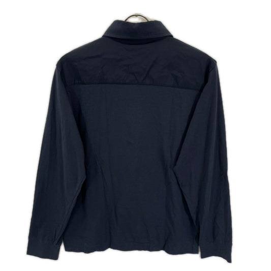 ALFREDDUNHILL Navy Cotton Long Sleeve Shirt Size M