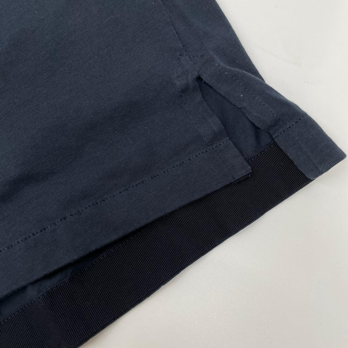 ALFREDDUNHILL Navy Cotton Long Sleeve Shirt Size M