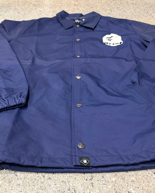Bape F.C.R.BAPE Coach Jacket Navy Size XL