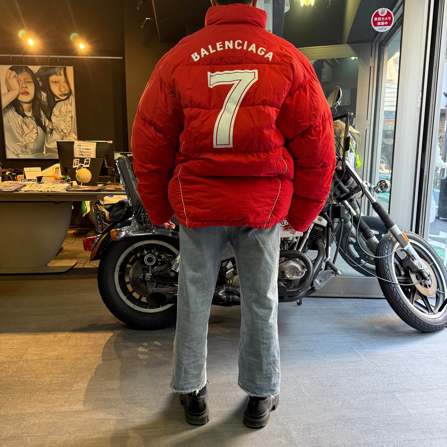 Balenciaga 20AW Down Jacket Size 44