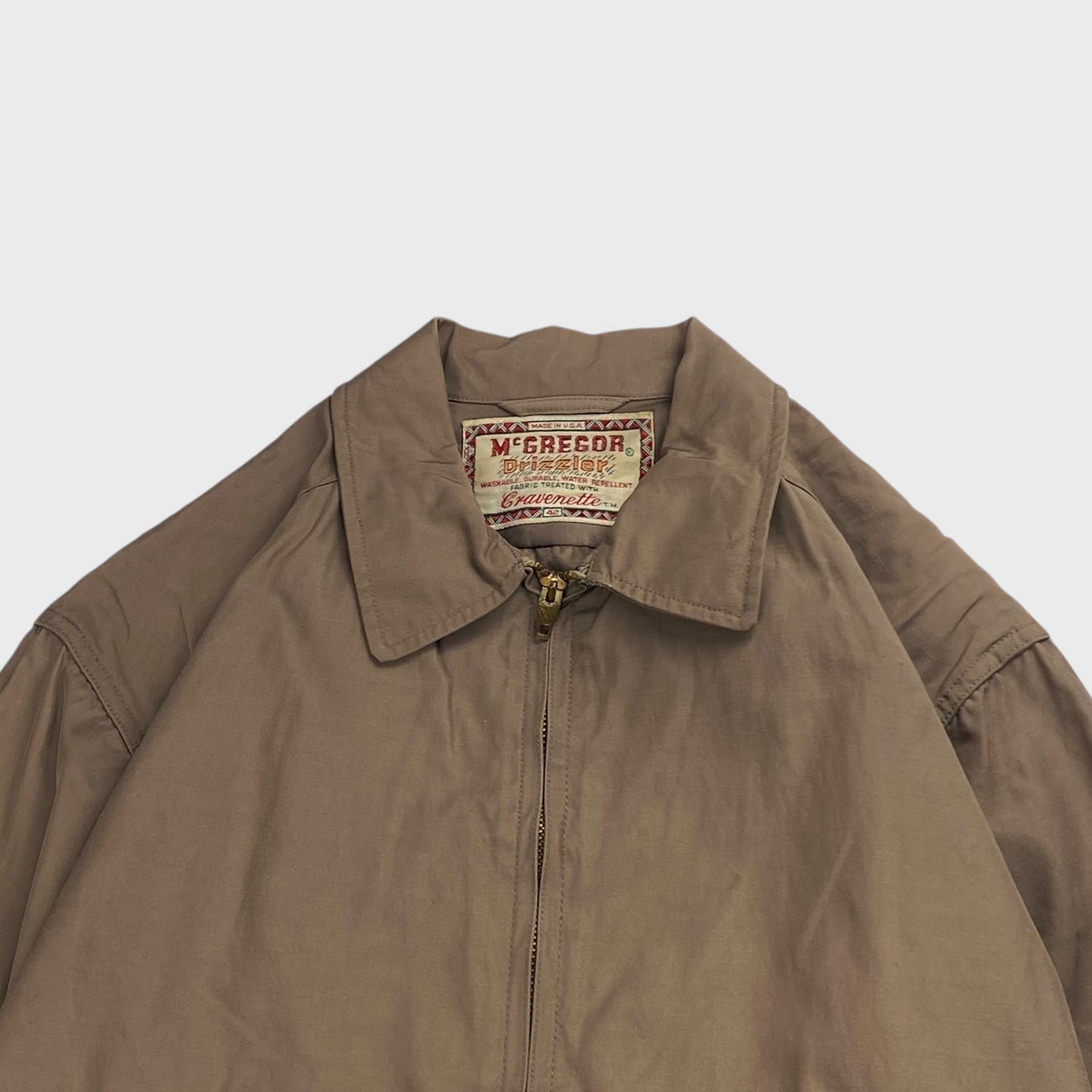 McGREGOR 60s Made in USA Drizzler Jacket Size L