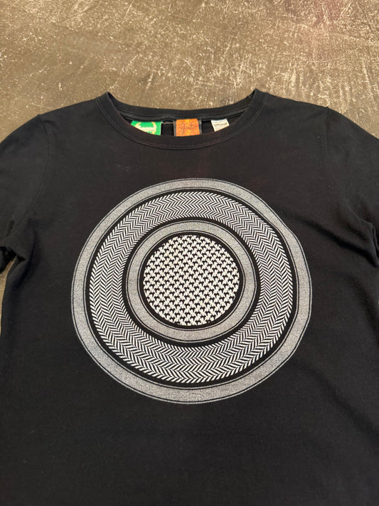 PHENOMENON Black Cotton T-Shirt Size S