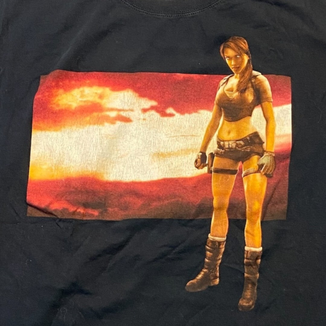 Lara CroftTomb Raider Vintage T-Shirt Size XL
