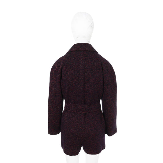 HELMUT LANG 1990AW Wool Blend Red Jacket
