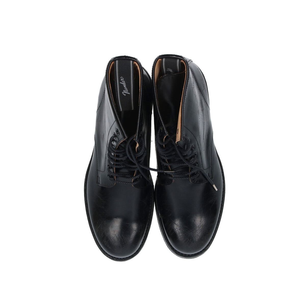 NUMBER (N)INE 2001 A/W Boots Black Size 8