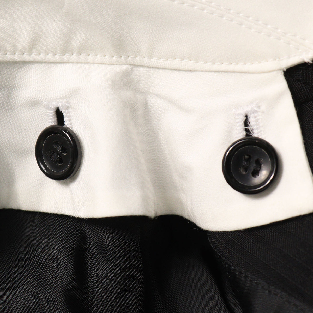 COMME des GARCONS 2024 S/S Wool Jacket Black White Size S