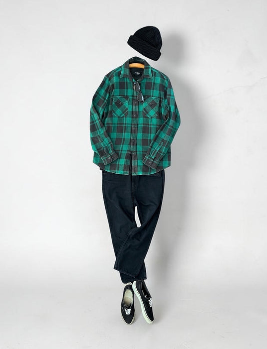 POLO COUNTRY RALPH LAUREN 00s Heavy Jacket Green