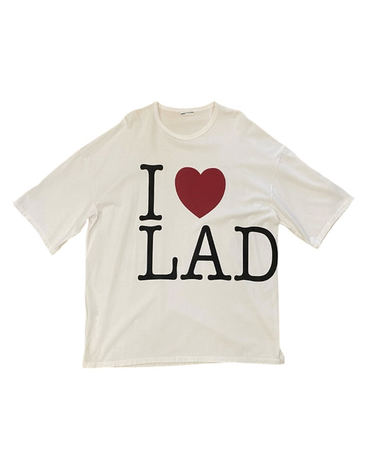LAD MUSICIAN Oversized Short Sleeve Top