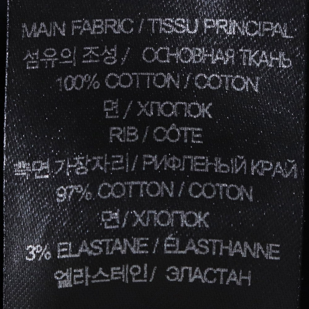VETEMENTS 26SS Biker Cross Logo T-Shirt Black Size XS