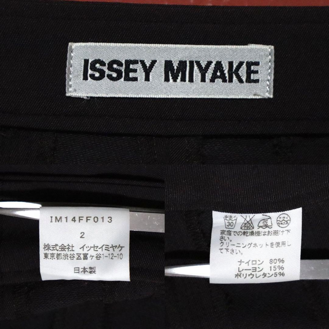 Issey Miyake Stitch Stripe Design Stretch Pants Size 2