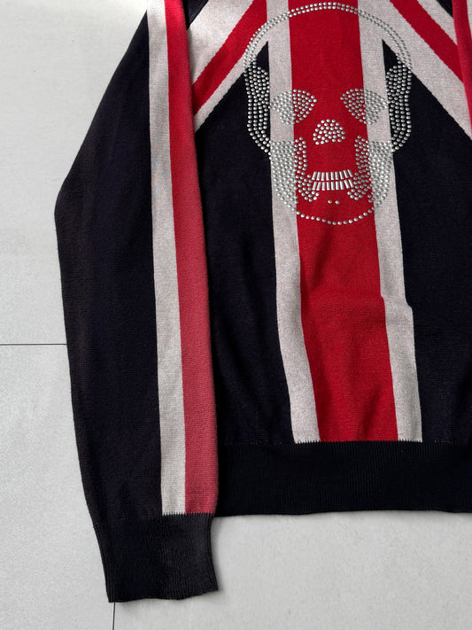 Lucien pellat-finet Skull Union Jack Zip Hoodie