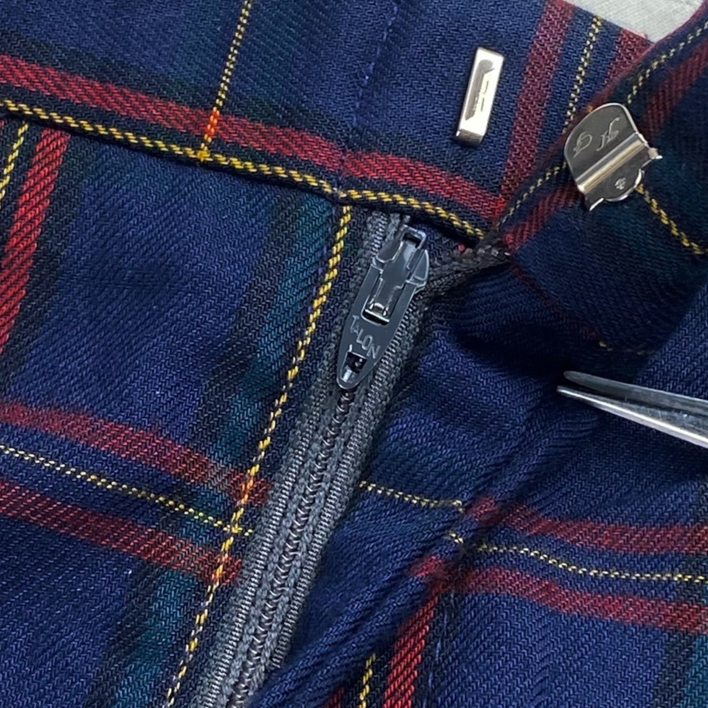 unknown 80s Checked flannel slacks by Rocket Talon Size W40