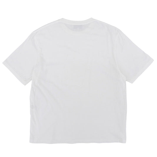 STUDIO NICHOLSON White Cotton Short Sleeve T-Shirt Size M