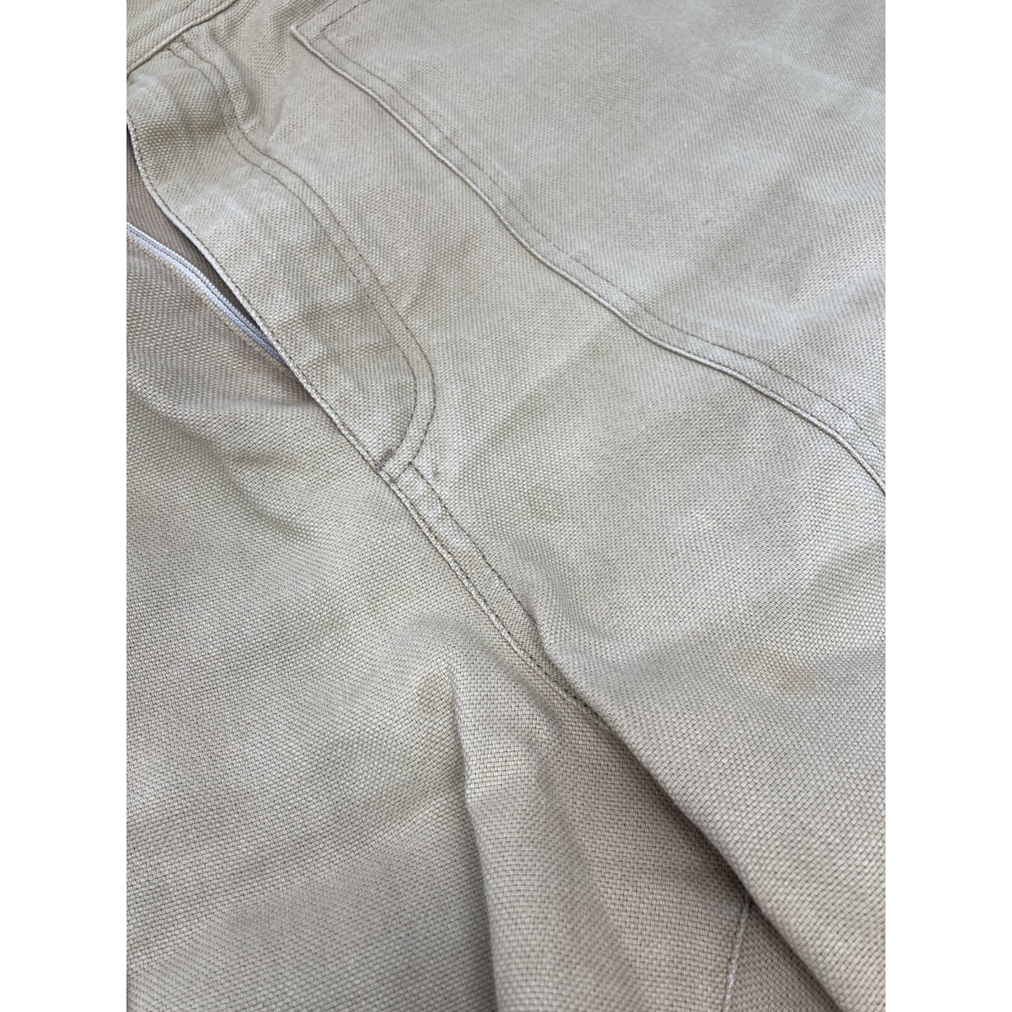 FENDI 23SS Work Painter Bermuda Canvas Shorts Beige Size 48