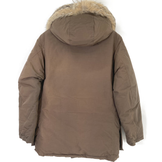 WOOLRICH Brown Arctic Parka Jacket Size M