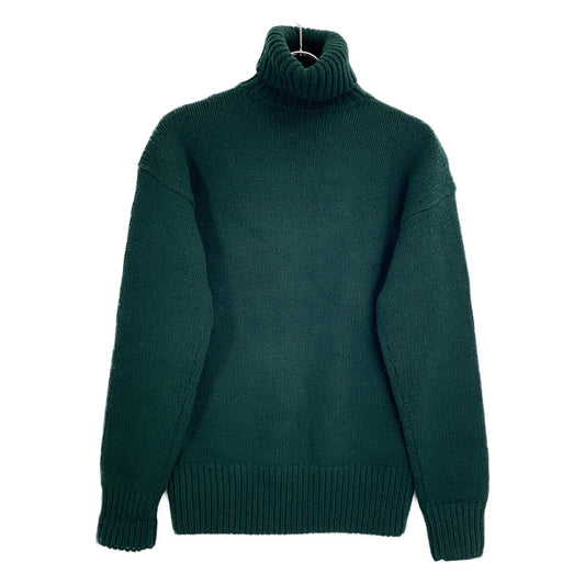 POLO RALPH LAUREN 24AW Turtleneck Sweater Wool Green Size XS