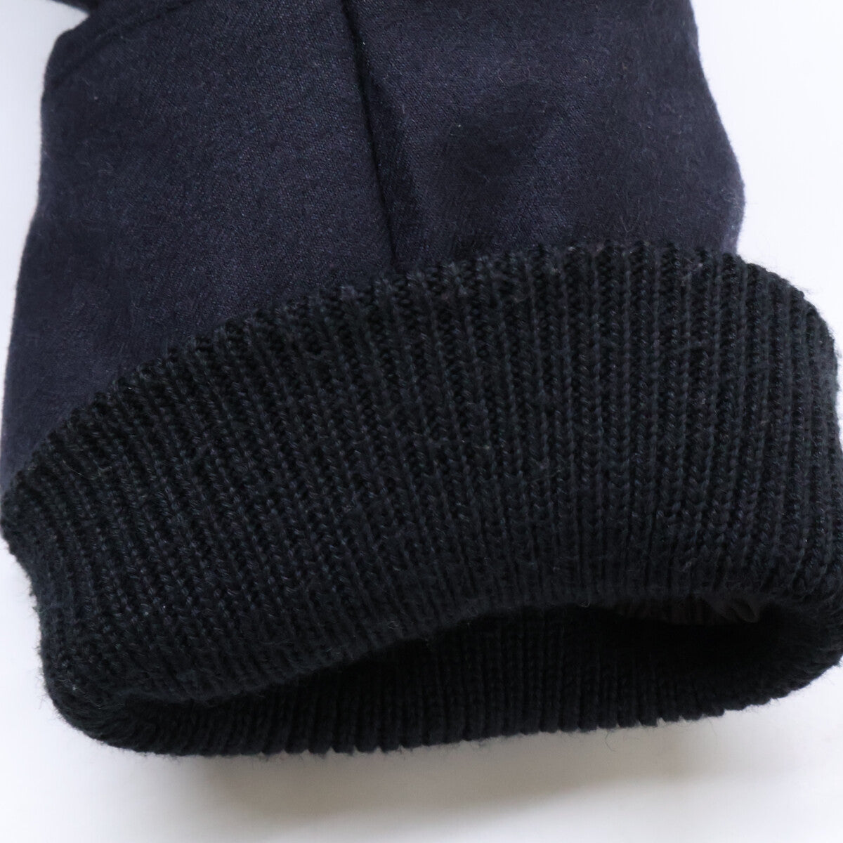 MOORER BARBIERI-LL Cashmere Hooded Down Jacket Navy Size 44