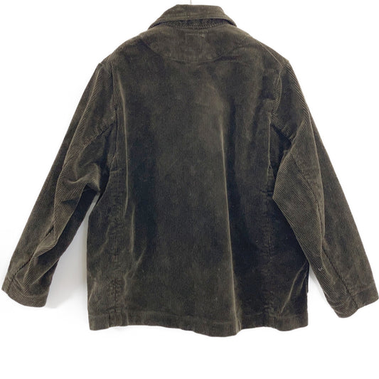 Porter Classic Corduroy Double-Breasted Jacket Brown Size XS