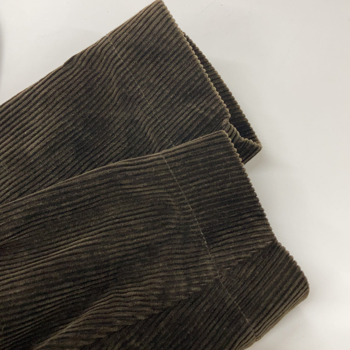 Porter Classic Corduroy Double-Breasted Jacket Brown Size XS