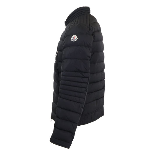 MONCLER AMIOT Nylon Zip-Up Down Jacket Black Size 1