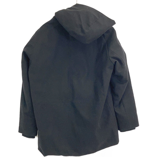 TATRAS 23AW YALBILO Wool Hooded Down Coat Black Size 03
