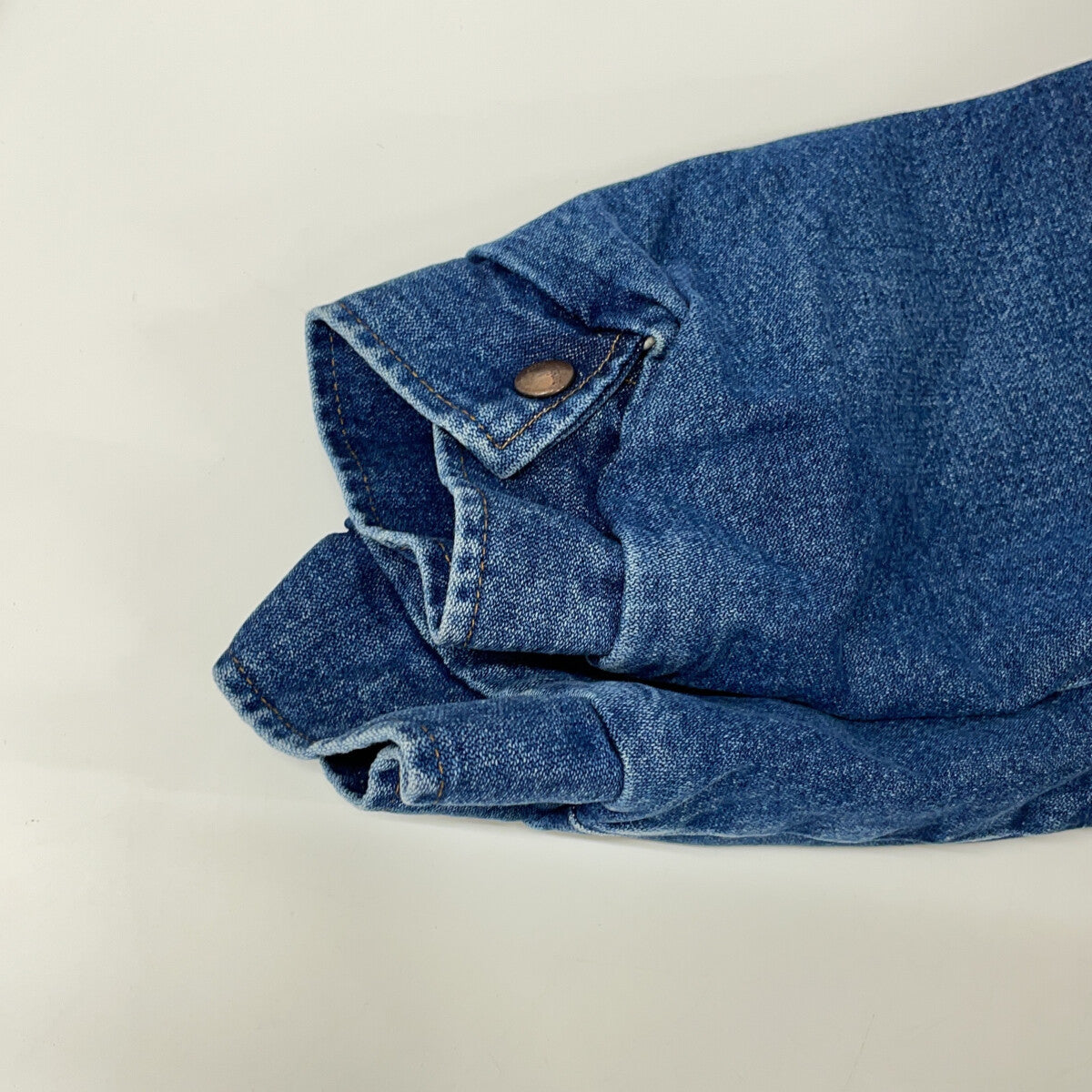 Wrangler Blue Denim Boa Jacket x 6(ROKU) Size M