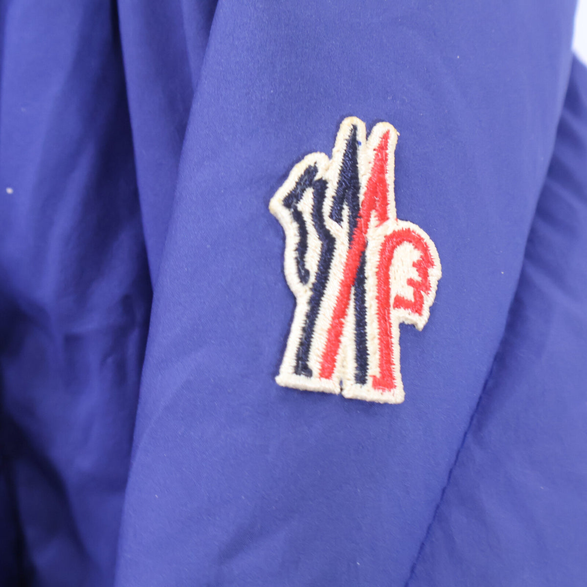 MONCLER GRENOBLE DAY-NAMIC BARNAVE Hooded Jacket Blue Size 4