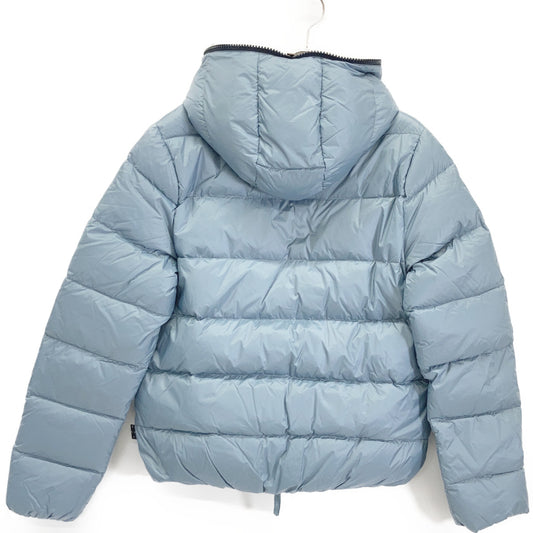 DUVETICA DYONS W-ZIP Hooded Down Jacket Light Blue Size 50