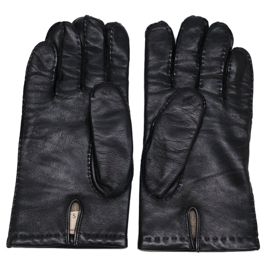 DENTS Black Lambskin Cashmere Lining Gloves Size ONE SIZE