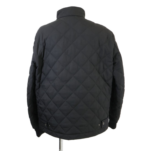 BURBERRY Vintage Check Lining Quilted Jacket Black Size M