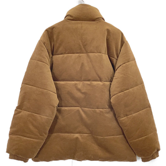 Carhartt Corduroy Layton Padded Zip Jacket Brown Size M