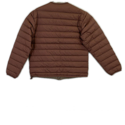 DANTON Pink Nylon Crewneck Inner Down Jacket Size M