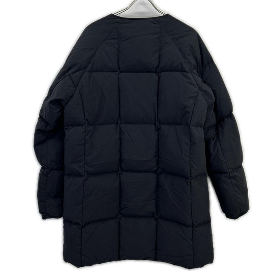 PYRENEX Black Neil Nylon No-Collar Down Coat Size L