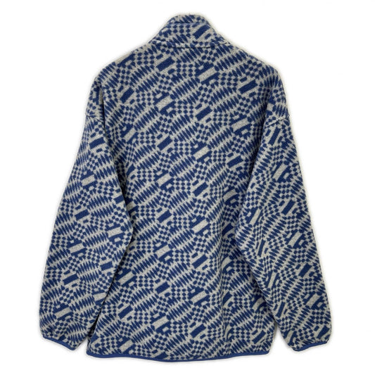 Patagonia 98' Synchilla Fleece Jacket Grey/Blue Size L