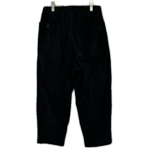 STILL BY HAND Corduroy Easy Pants Black Size 48