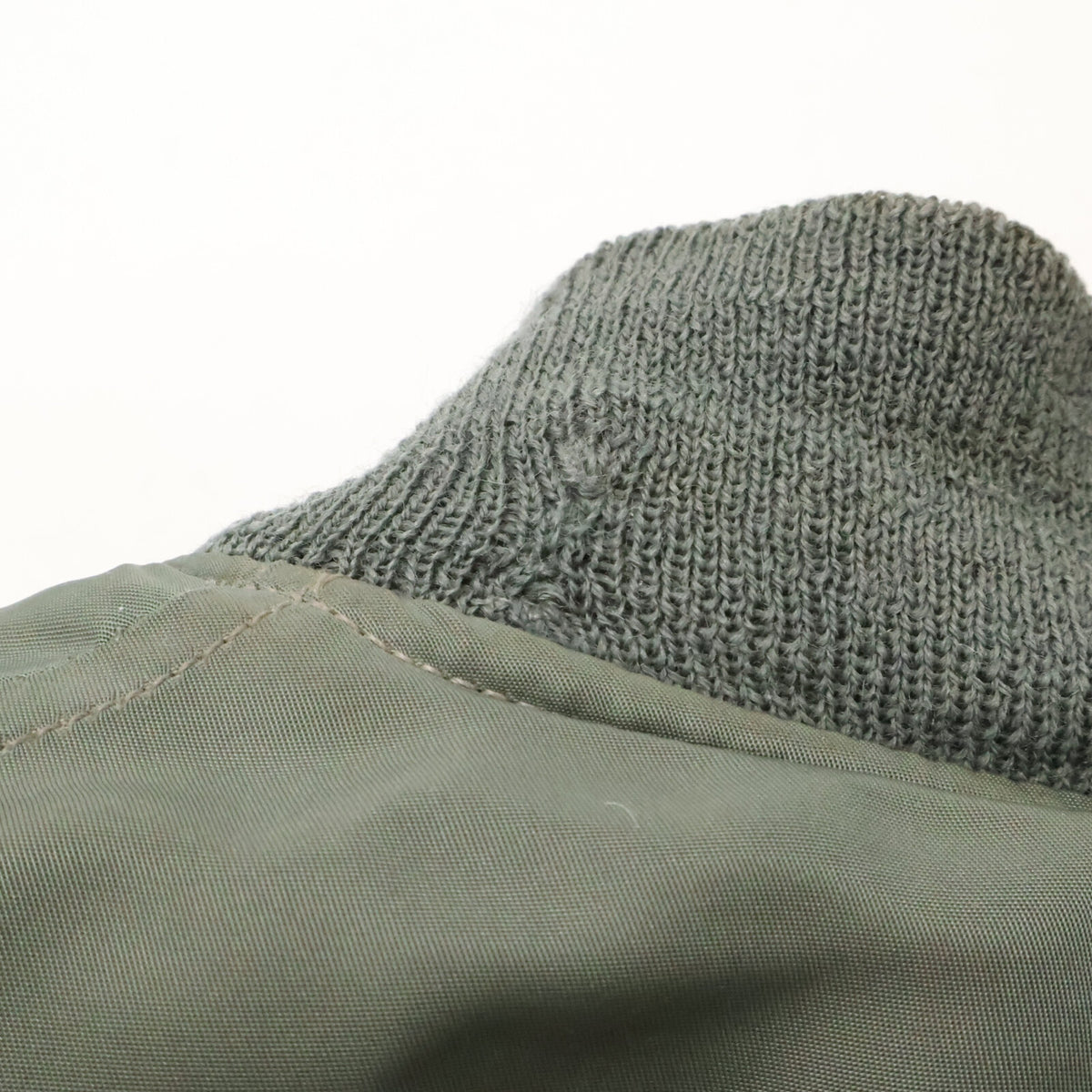 UNITED STATES AIRFORCE 50s MA-1 Nylon Bomber Sage Size S
