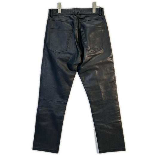 MargaretHowell Black Leather Pants Size L