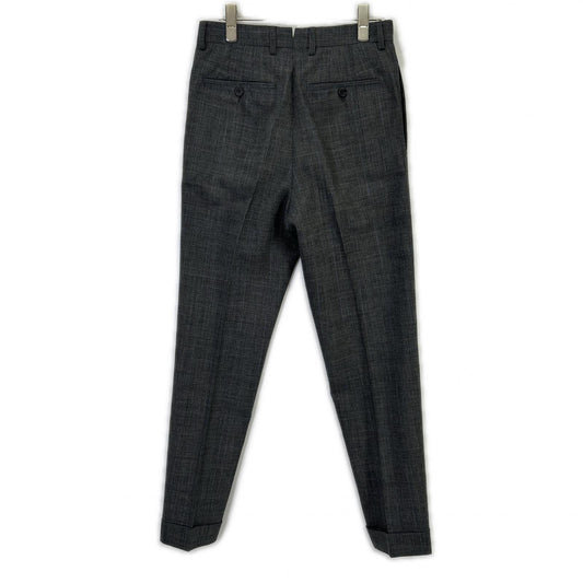 RRL Gray Italian Wool Glen Check Center Press Pants Size 28
