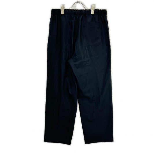 LOEWE Wool Drawstring Pants Black Size M