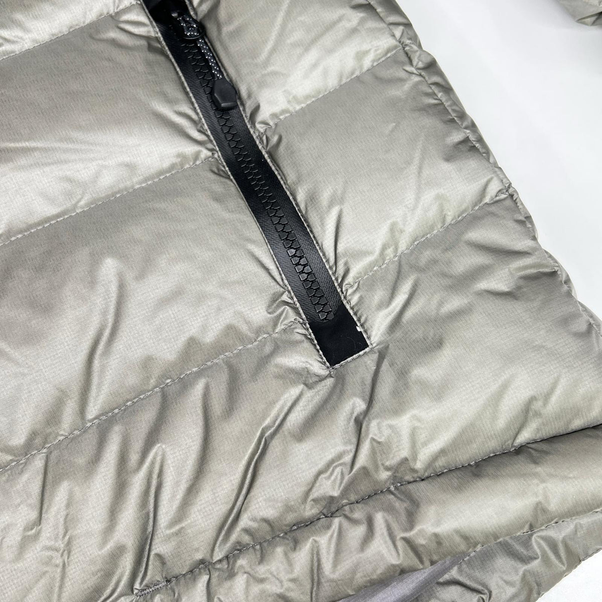 NANGA MOONLOID Exclusive Nylon Down Parka Gray Jacket Size M