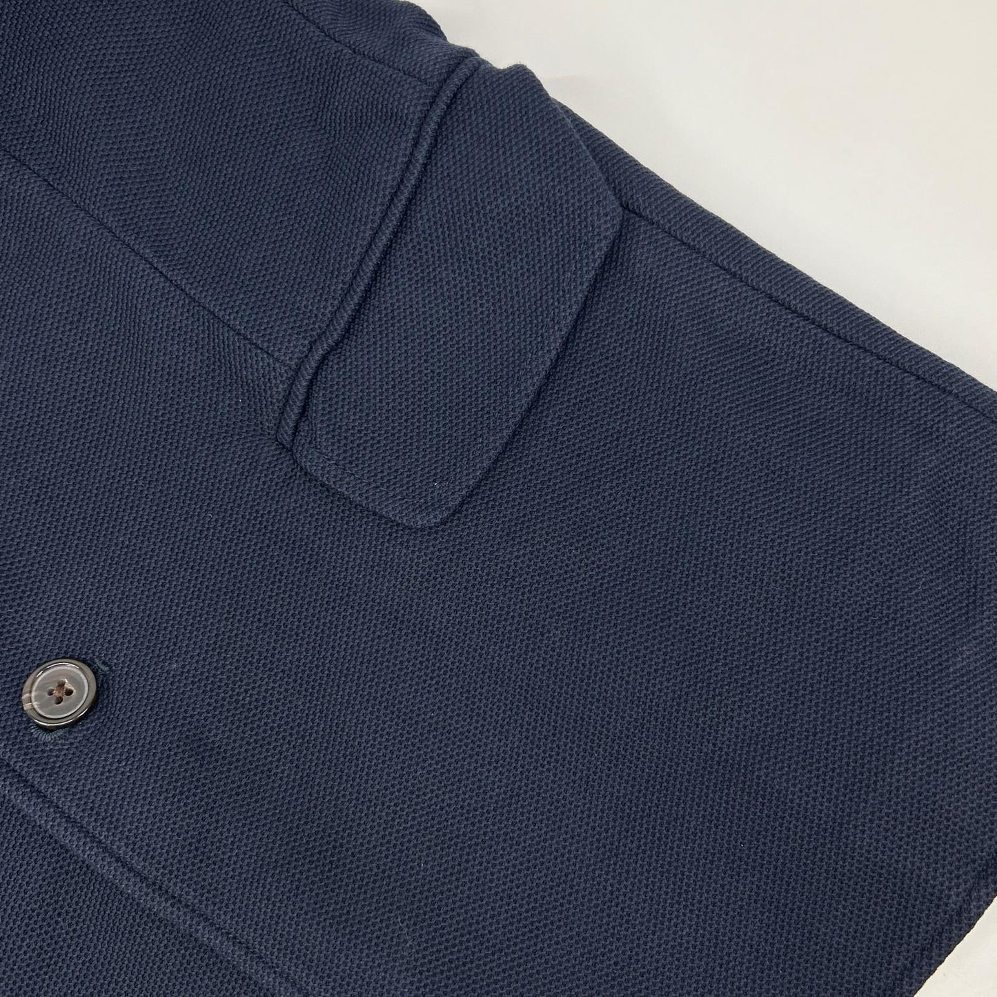 POLObyRalphLauren Navy Cotton 2B Blazer Size 10