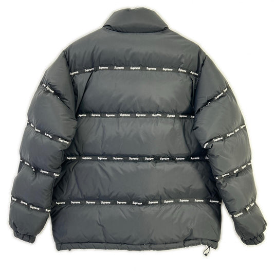 Supreme 16AW Logo Tape Puffy Down Jacket Size M
