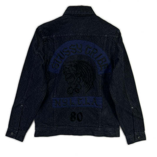 Stussy Authentic GEAR 00s Indigo Denim Jacket Size S