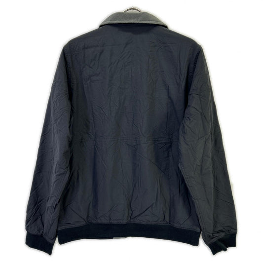 L.L.Bean Nylon Reversible Warm-Up Jacket Black Size M