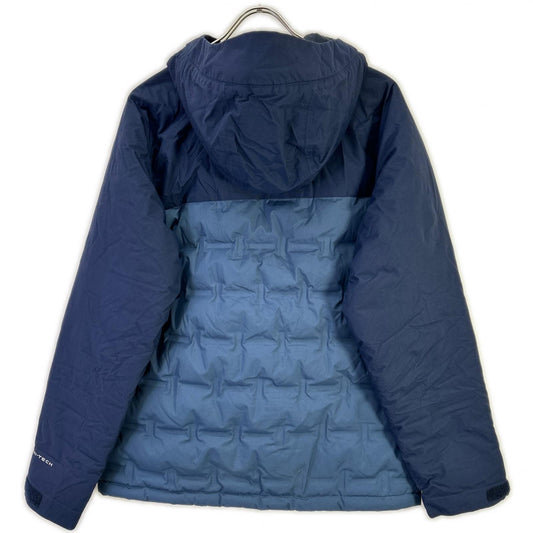 Columbia Grand Trek 2 Blue Nylon Down Jacket Size M