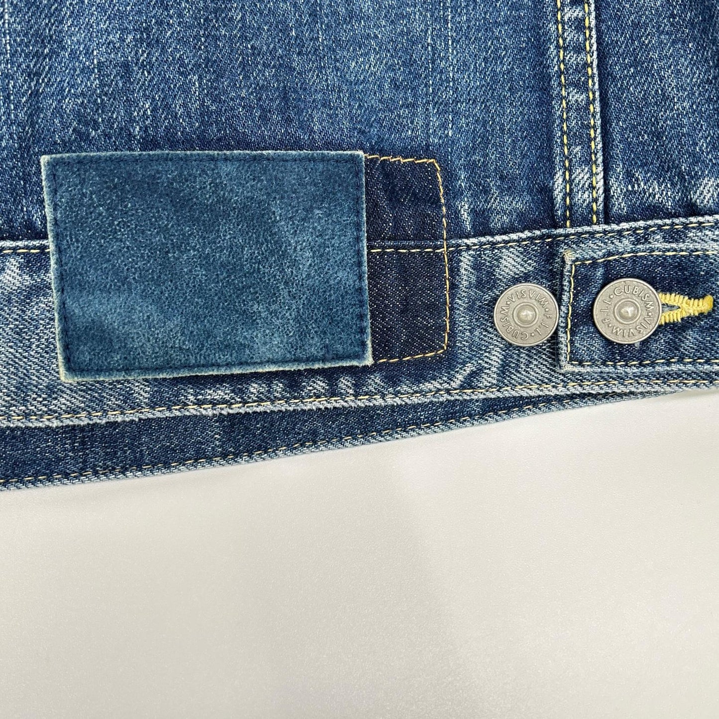 VISVIM FW16 SS 101 Damaged Selvedge Jacket Indigo Size 1