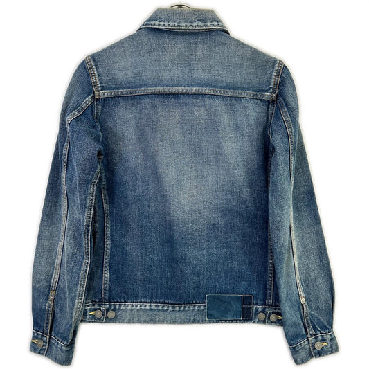 VISVIM FW16 SS 101 Damaged Selvedge Jacket Indigo Size 1