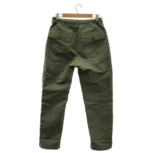 Engineered Garments Olive Cotton Fatigue Baker Pants Size 30