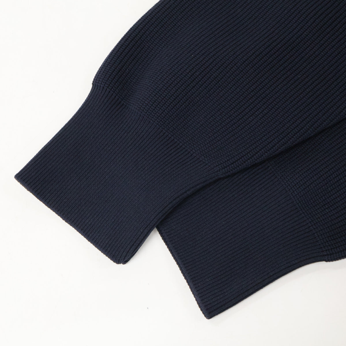 MONCLER GRENOBLE Nylon/Knit Hybrid Jacket Black/Navy Size M